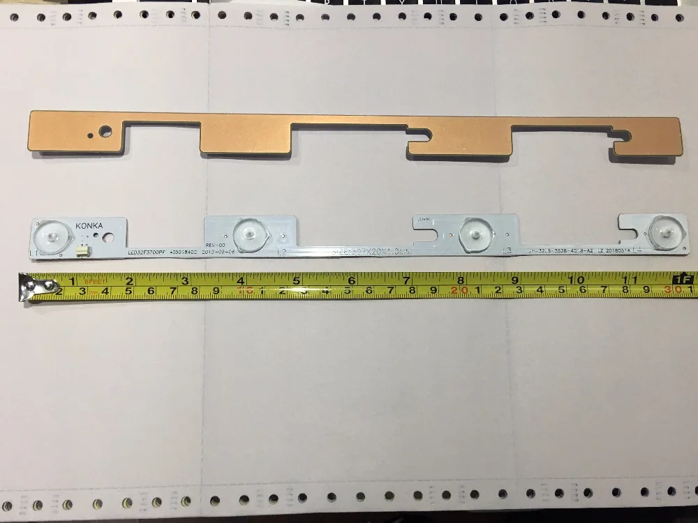 40 шт./лот для Konka LED32F3700PF/LED32F2300NE световая полоса * 35018402 35017947 4в1 подсветка