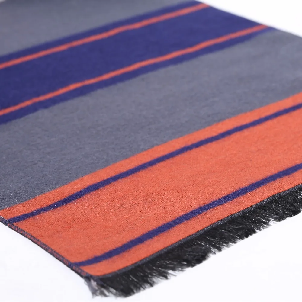 Difanni европейские деловые повседневные мужские шарфы длинная толстая теплая шаль