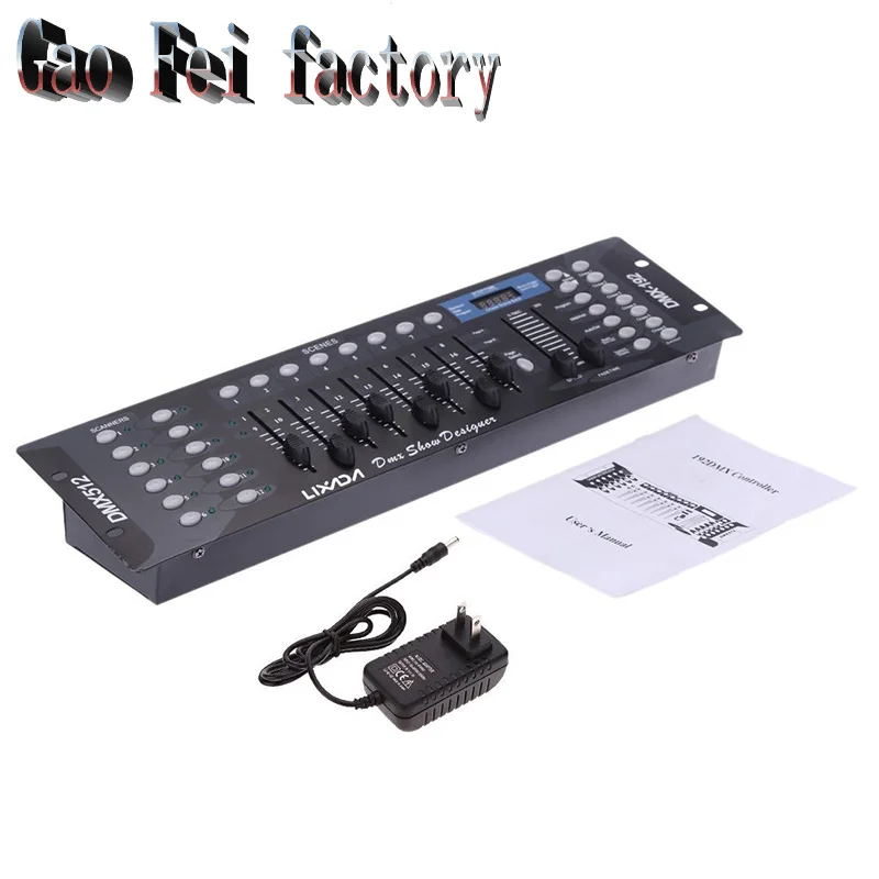 192 Dmx 컨트롤러 Dj 장비, Dmx 512 콘솔 무대 조명, LED 파 무빙 헤드 스포트라이트 RGBW 빔 워시용