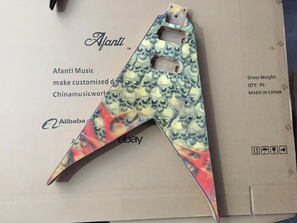 

Afanti Music Electric guitar/ DIY Electric guitar body (ADK-309)