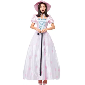 

Woman's Pink Doll Southern Belle Costume