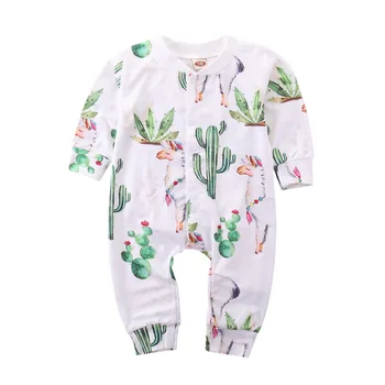 

Cotton Newborn Infant Kids Baby Boy Girl Clothing Romper Long Sleeve Cotton Jumpsuit Clothes Outfit