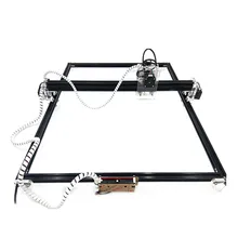 Мини 2500/5500 МВт 15 Вт лазерный гравировальный станок с ЧПУ 2 оси DC 12 В DIY Лазерный гравер для рабочего стола, быстроходный деревообрабатывающий фрезерный станок/лазерный резак/принтер 500 мм* 650 мм