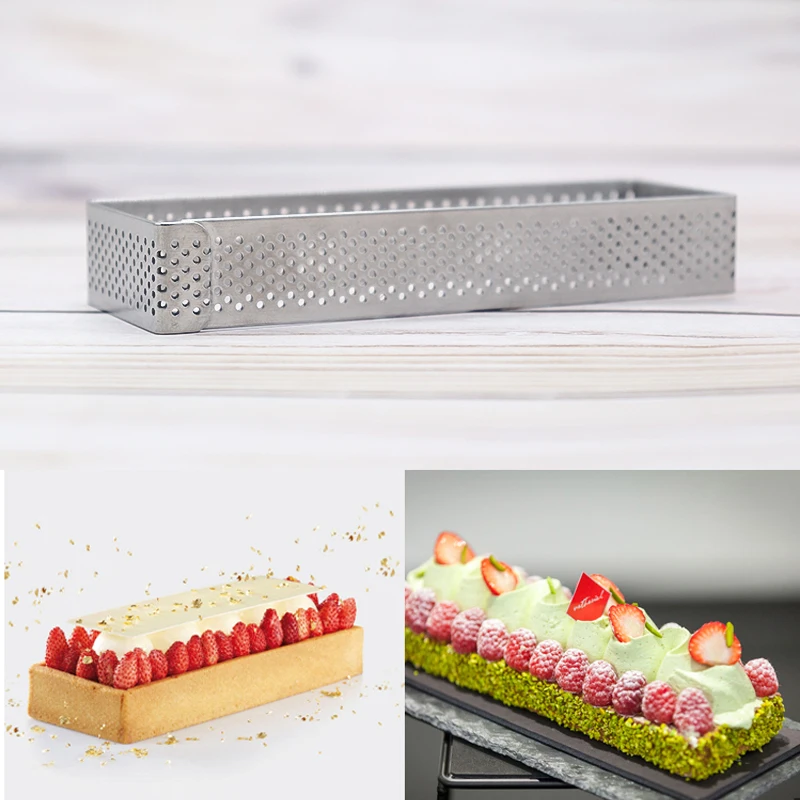 Nbrand Anneau A Tarte En Acier Inoxydable Anneau De Mousse A Gateau Rond Moules A Gateaux Anneaux A Gateaux Coupeur Perfore Rond Pour La Cuisine A Domicile Ustensiles De Cuisson 15 Cm