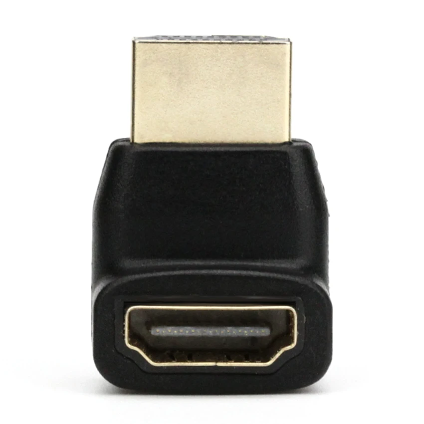HD03 HDMI адаптеры-конвертеры 90 градусов локоть HDMI Мужской к HDMI Женский для 1080 P HDTV Переходный кабель конвертер 10 шт./партия