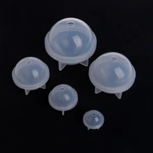 JAVRICK стерео сферические силиконовые формы ювелирных изделий шары "сделай сам" украшения из полимерной глины