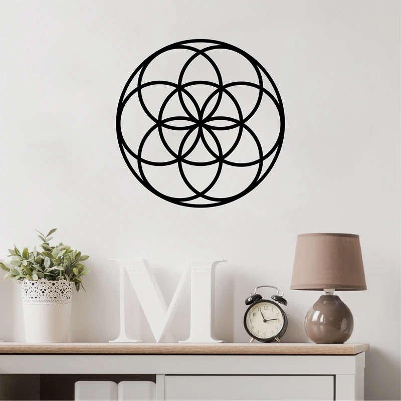 Seed of Life Wall Decal Home Decor