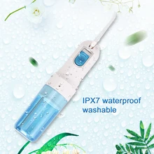 Стоматологический Flosser полости рта Стоматологический Ирригатор портативный ирригатор USB Перезаряжаемый рот чистое орошение полости рта реактивный носовой очиститель зубов