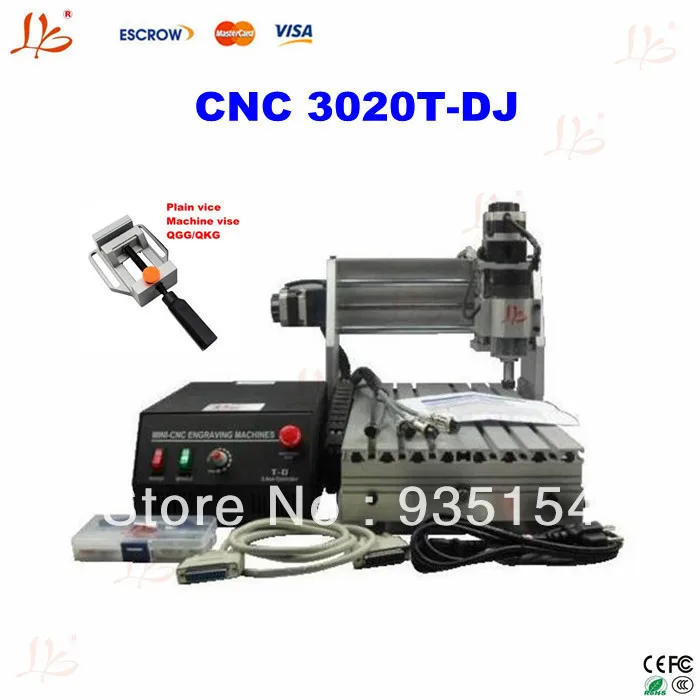 Mini cnc milling machine 3020T-DJ, woodworking lathe, mini cnc machine