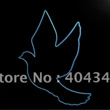 LK339-DOVES голуби мир Декор ночной светодиодный неоновый свет знак