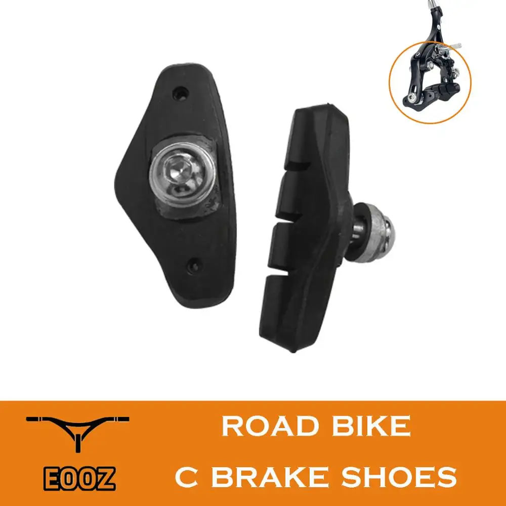 

Road Bike C Brake Caliper Shoes Rubber Pads Blocks For Shimano Tektro * 1pr EOOZ