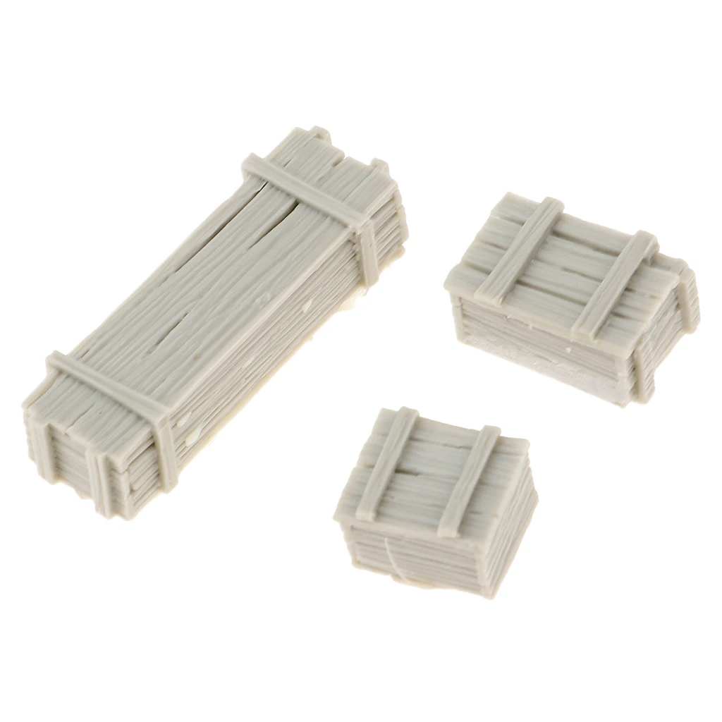 

1:35 Resin Model World War II Soldier Scene Accessories Caisson Box Case for sand table, war game or WWII scenery layout