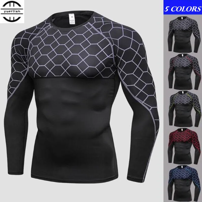 

Men Pro Wicking&Quick Drying T-Shirt,Elastin Compression Fitness Tight Bottom Long Sleeve Underwear,Breathable&Anti Wrinkle