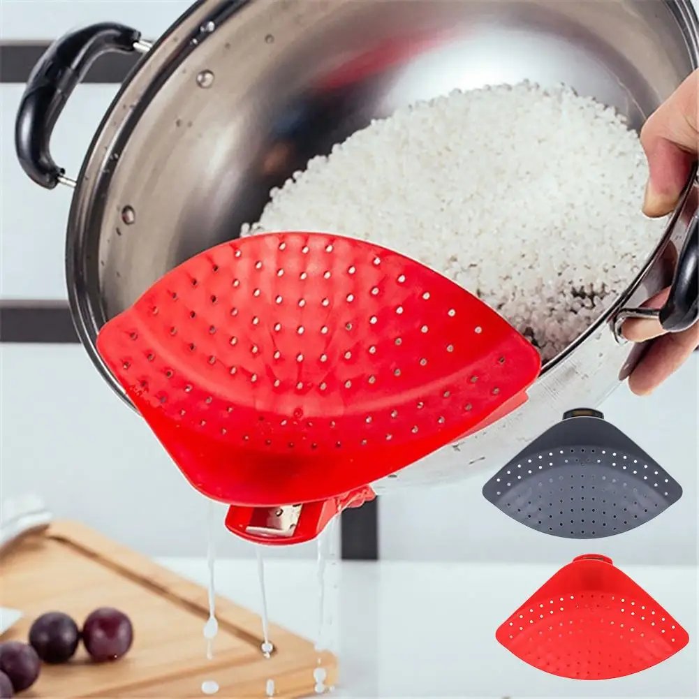 

Rice Wash Noodles Beans Colander Strainer Kitchen Fruit Vegetable Washing Filter Sieve Basket Kitchen Cleaning Tool