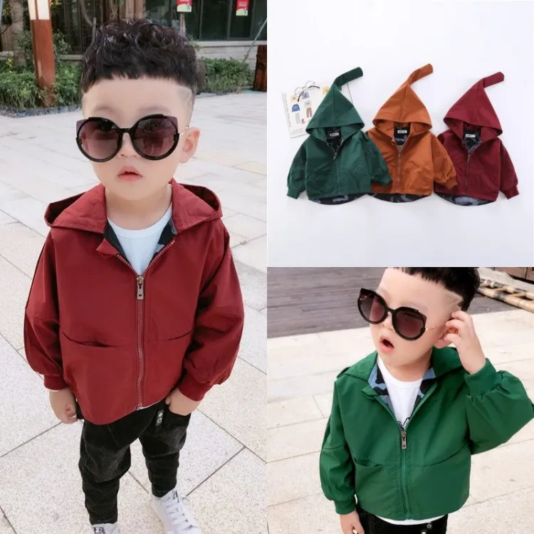 

New Spring Trench Coat For Boys Jacket 2019 Jackets Coat For Boy Windbreaker Kids Hoodies Outerwear Children Clothes