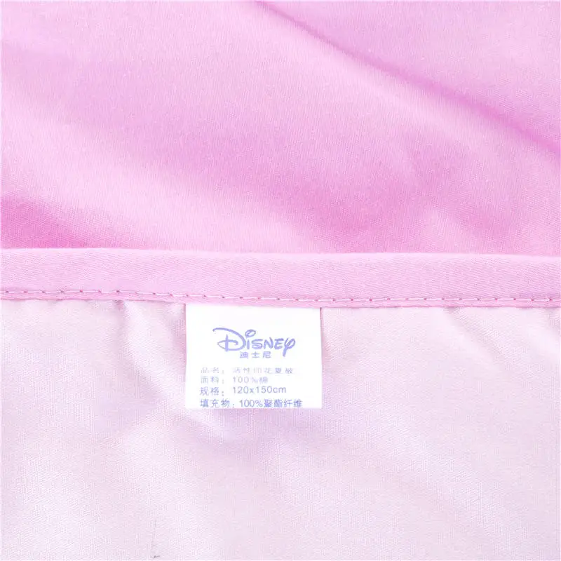 Принцесса София из Диснея 3d кровать линия для девочки стеганое покрывало хлопок мягкое одеяло детская Механическая стирка летнее одеяло