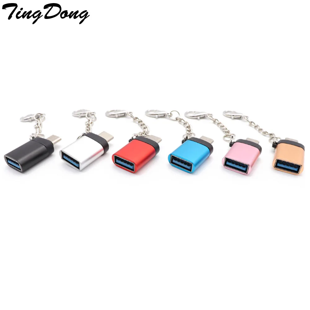 

Type C to USB 3.0 Adapter USB C Type-C OTG Data Sync Converter Cable for Xiaomi for Huawei for Samsung Keyboard USB DIsk Flash