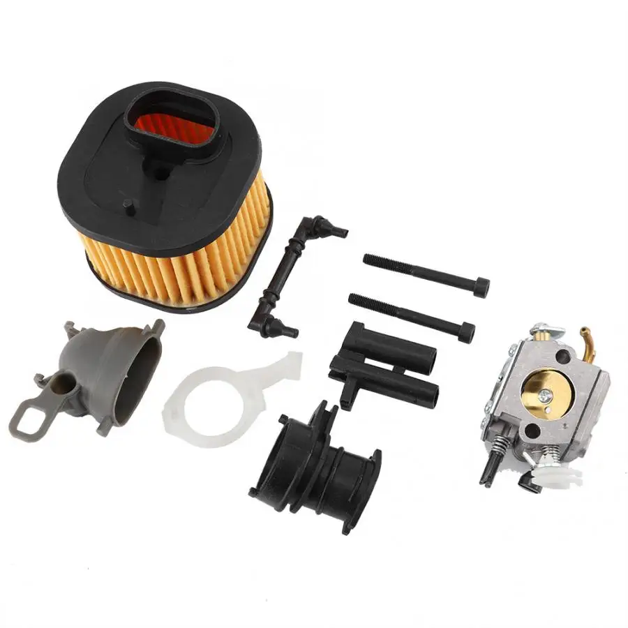 

skimmer Carburetor HD Air Filter Holder Intake Kit Fit for Husqvarna 365 372 371 362 372XPW leaf blower