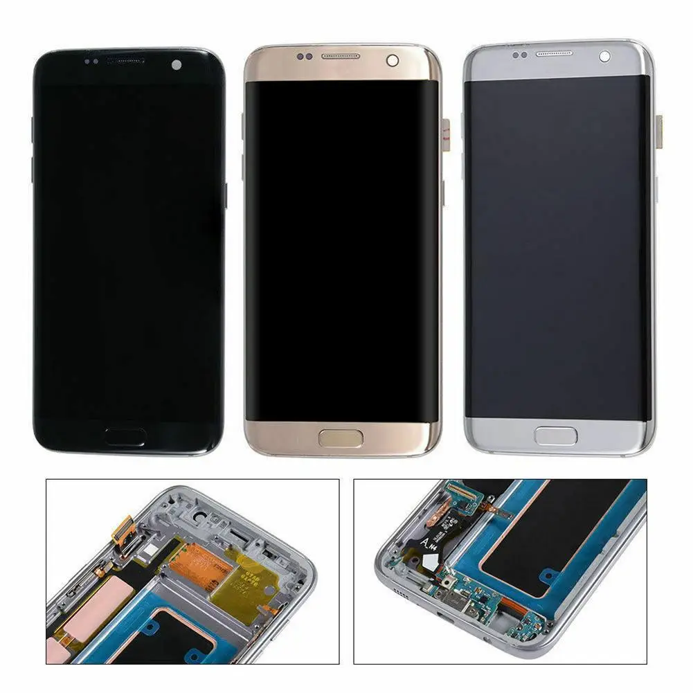 

LCD Touch Screen Digitizer for Samsung Galaxy S7 Edge G935F with/without Frame Screen Digitizer for Samsung