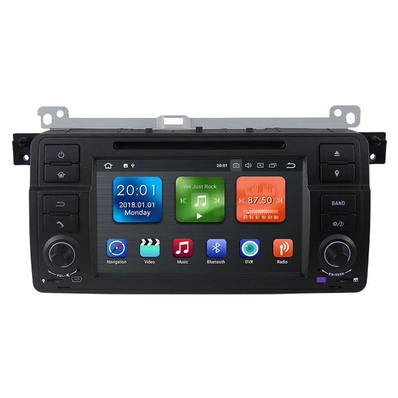Discount KSAOTU 7" DAB+ 4G Android 8.1 Car DVD Player SD GPS for BMW 3er E46 M3 Rover75 MG ZT 1