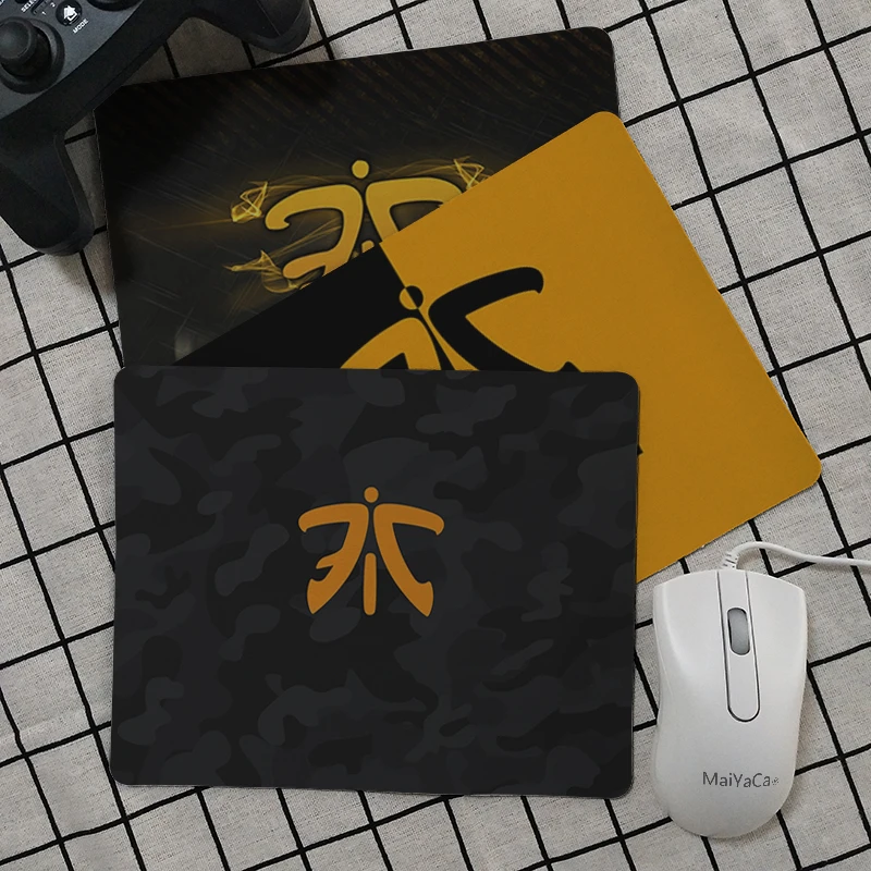 

Maiya Team Fnatic Logo Durable Rubber Mouse Mat Pad Rubber PC Computer Gaming mouse pad