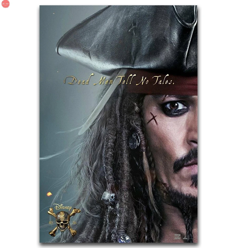 

Diamond Painting Cross Stitch Johnny Depp Pirates of the Caribbean Dead Men diamond embroidery new year decorations for home