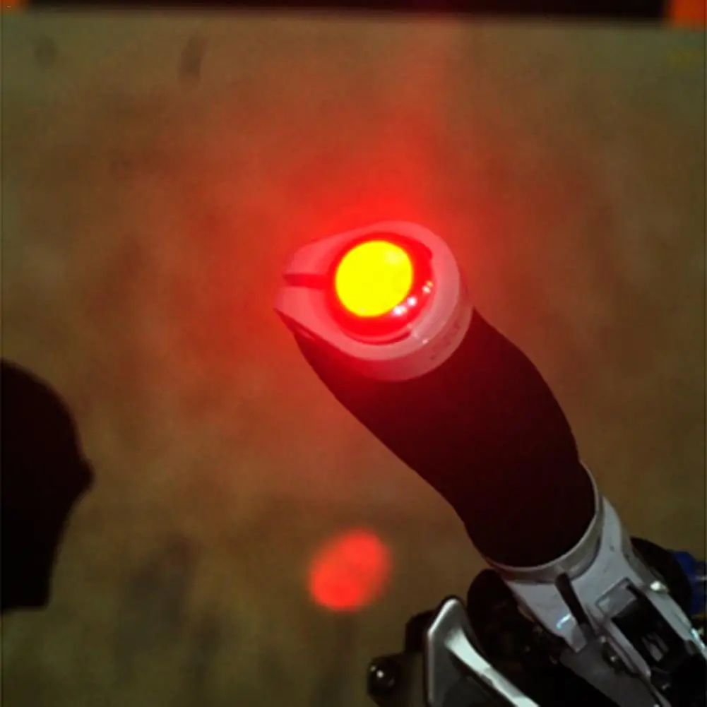 Велосипедный руль указателя поворота фары для езды ночью безопасность предупреждающий регулируемый светодиодный светильник s ультра-светильник из алюминиевого сплава