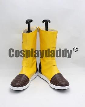 

Dragon Ball Z Trunks Yellow Cosplay Shoes Halloween Boots X002