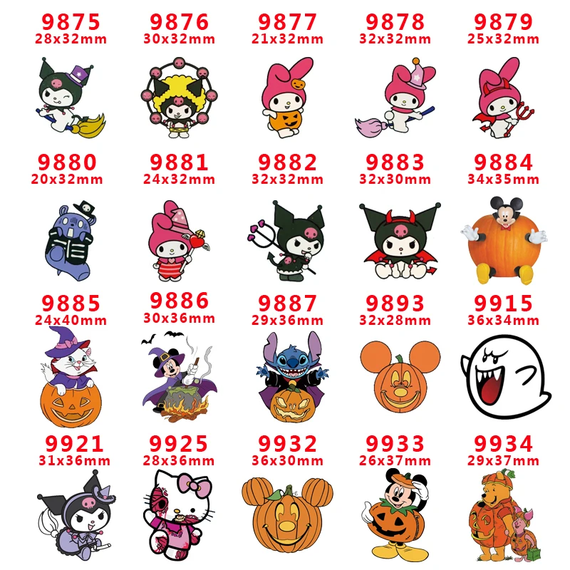 

Free shipping 30 pcs cartoon character planar resin PR 9875