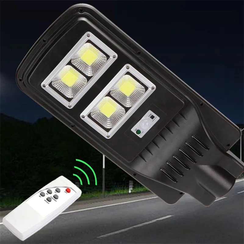 5pcs/lot Waterproof Led Solar Street Light Microwave Induction Radar