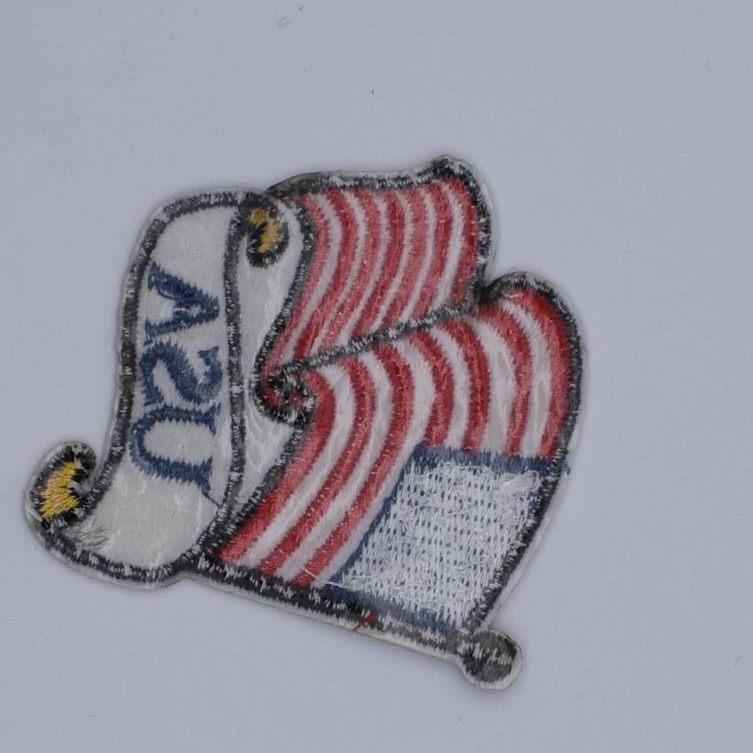 Новое поступление 2 шт США флаг вышитые патчи с мотивами из мультфильмов
