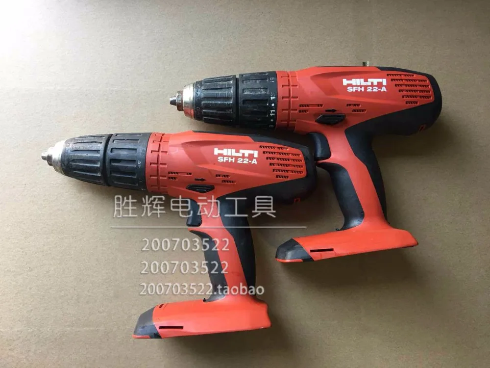 Электрическая дрель HILTI SFH 22-A 21,6 V Ударная дрель с литиевым ремнем(Подержанные продукты