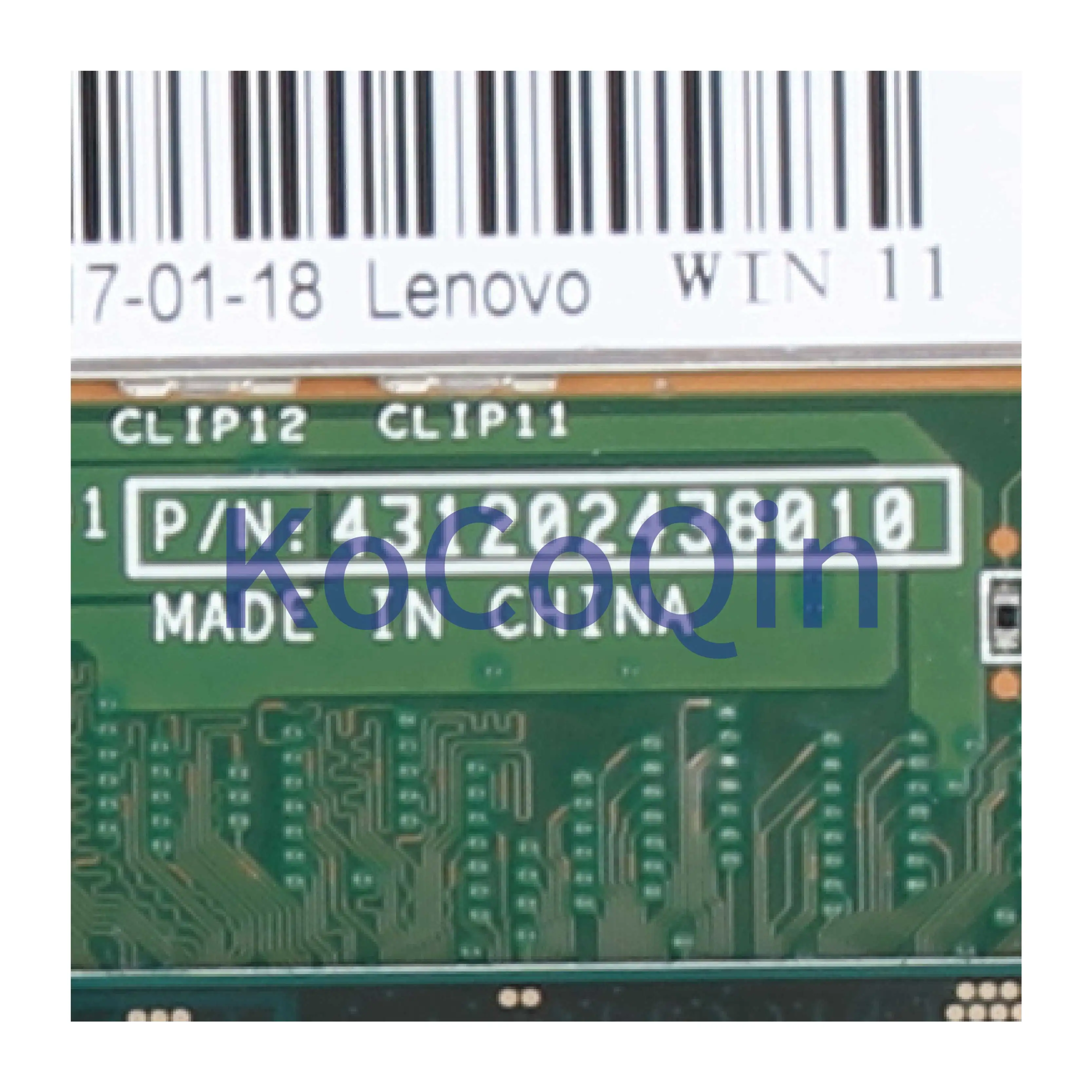 Most effective  KoCoQin Laptop motherboard For LENOVO Ideapad MIIX510 MIIX 510-12ISK Mainboard 5B20M28839 SR2EY CPU