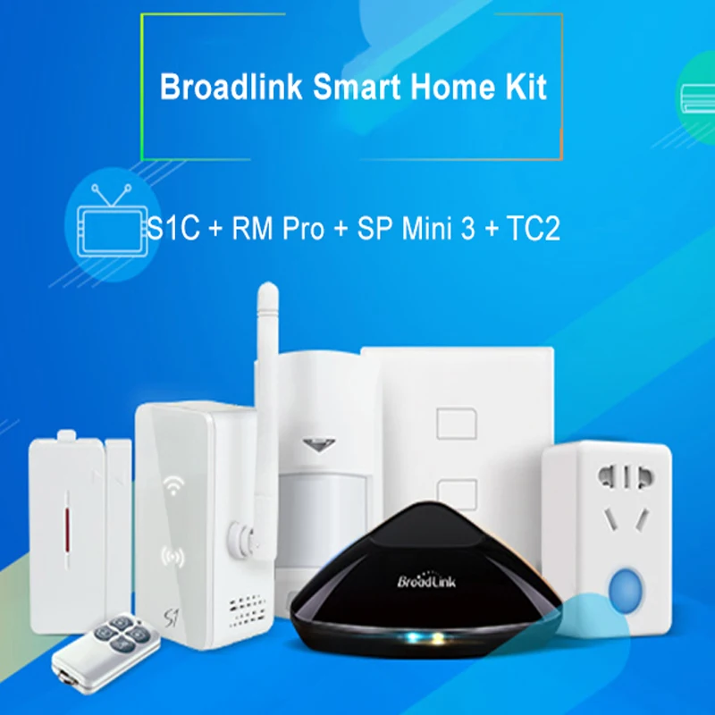 Original Broadlink Smart Home Kit RM Pro Remote Controller TC2 Light