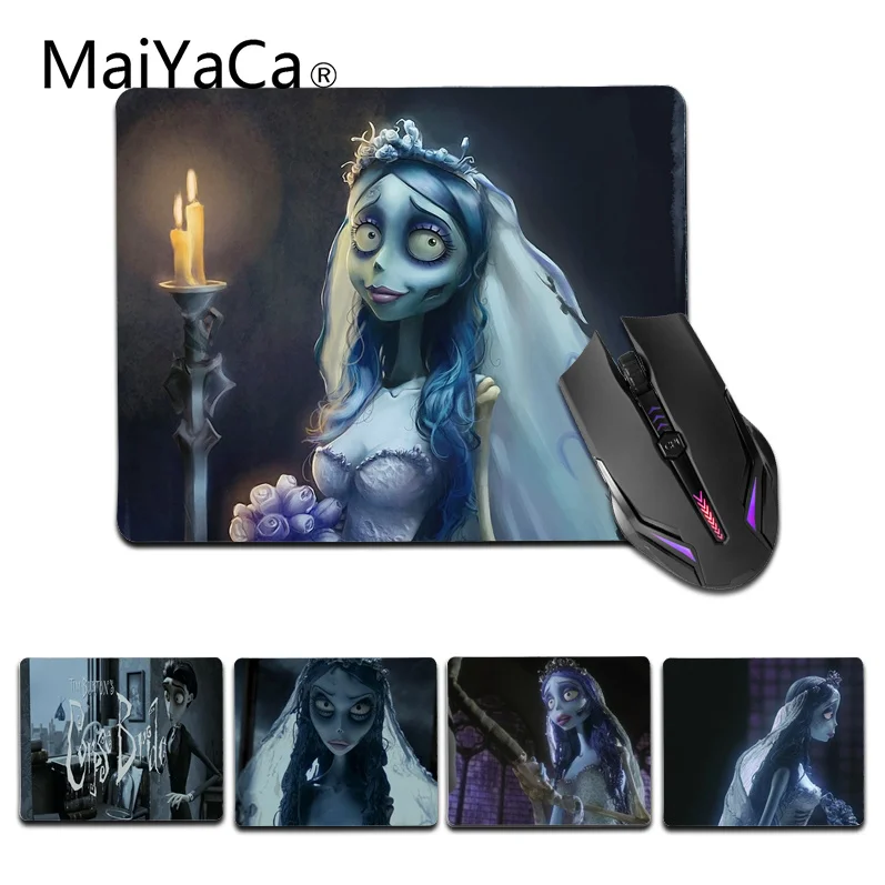 Игровой коврик для мыши MaiYaCa Tim Бертон Труп невесты игровые коврики размер 18x22 см