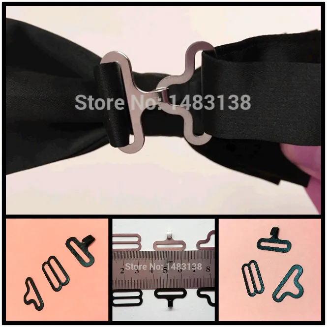 200 sets Bow Tie Hardware Necktie Hook Bow Tie or Cravat Clips