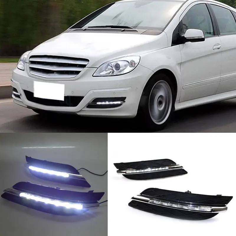 Для Mercedes Benz W245 B150 B170 B180 B200 2009 2010 2 шт. белые дневные ходовые огни|lamp lamp|lamp whitelamp for |
