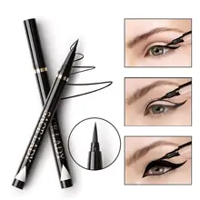 1 шт., натуральная жидкая подводка для глаз с защитой от пятен, Черная Подводка для глаз, карандаш для макияжа, стойкая D 'водостойкая ручка для макияжа