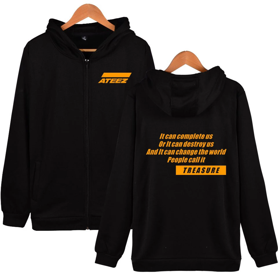 

Drop shopping ATEEZ Tracksuit Loose Hoodie Sweatshirts Women/Men Autumn South Side Tracksuit Ladies Hoodies Clothes