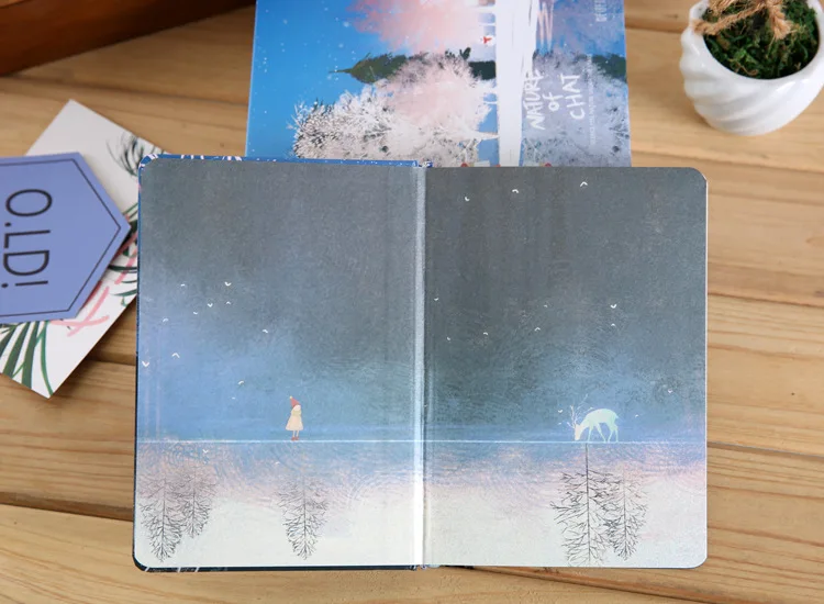 JUGAL креативный Звездный зеркальный пулевидный журнал формата А5, цветные страницы, блокнот, ежедневник, ежедневник, школьные офисные принадлежности, корейский блокнот