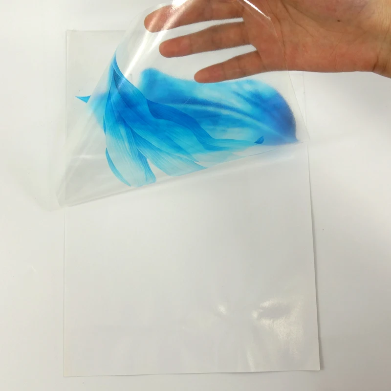 Transparente do Animal de Estimação da Folha da Etiqueta Clara para a Impressora a Jato de Tinta da Foto Etiqueta a4 3 a impressora a jato de tinta da foto