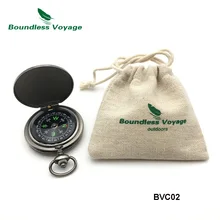 Безграничный поход Карманный Ретро стиль мини компас открытый портативный флуоресцентный Компас для указания направления для пеших прогулок, альпинизма