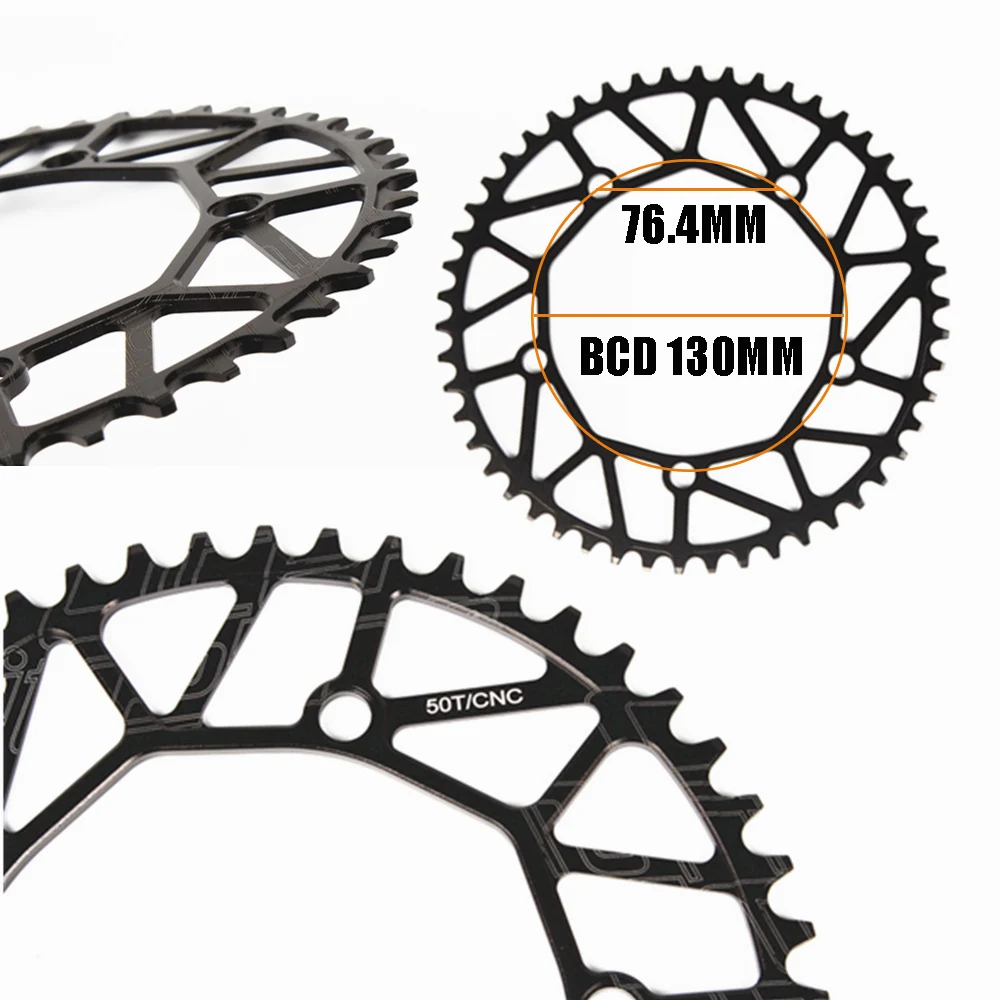 Узкая широкая круглая звезда EOOZ 130BCD 50T 52T 54T 56T 58T складная велосипедная
