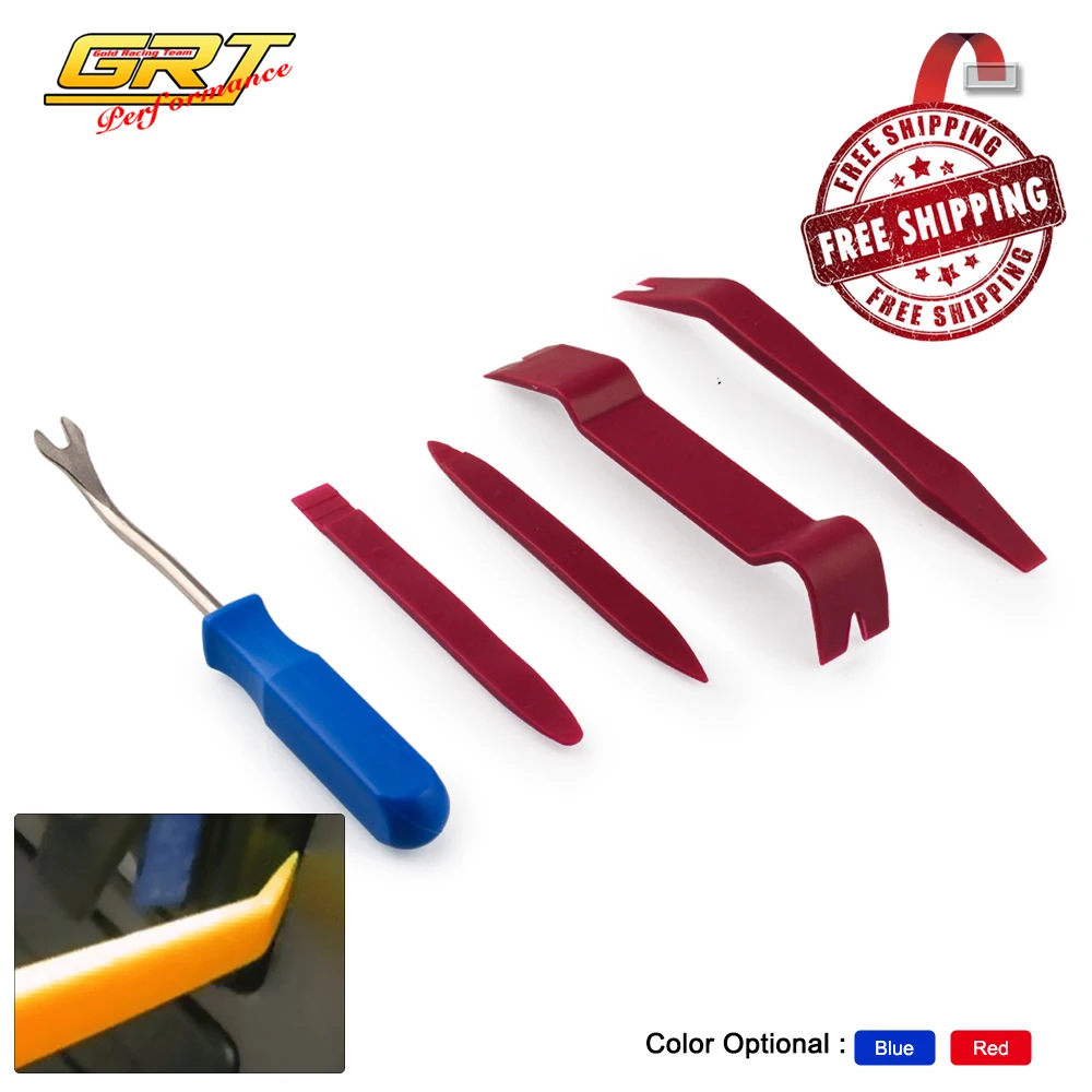 Plastic Door Panel Dash Removal Plastic Fastener Screwdriver Kit Nail