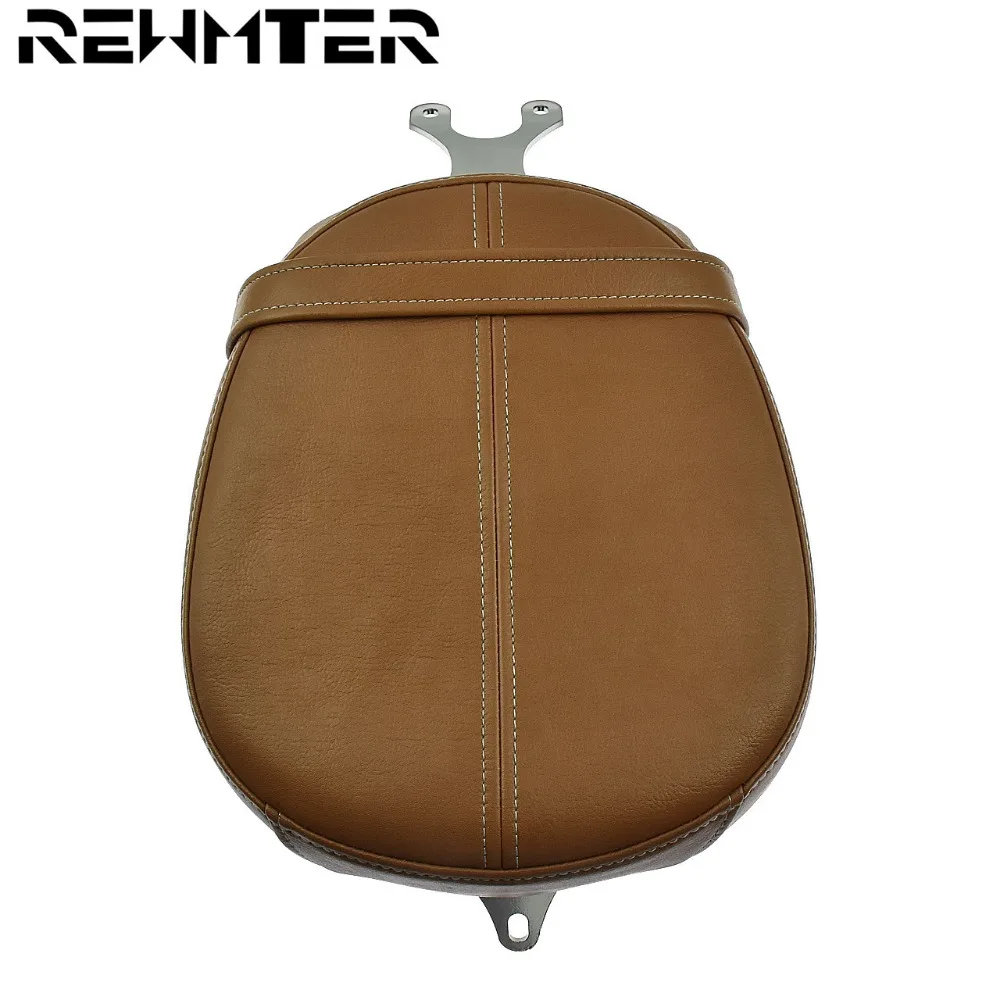 

Motorcycle Seat Soft Cafe Racer Seat Motorcycle Rear Leather Passenger Seat Pillion For Indian Scout Respaldo Moto
