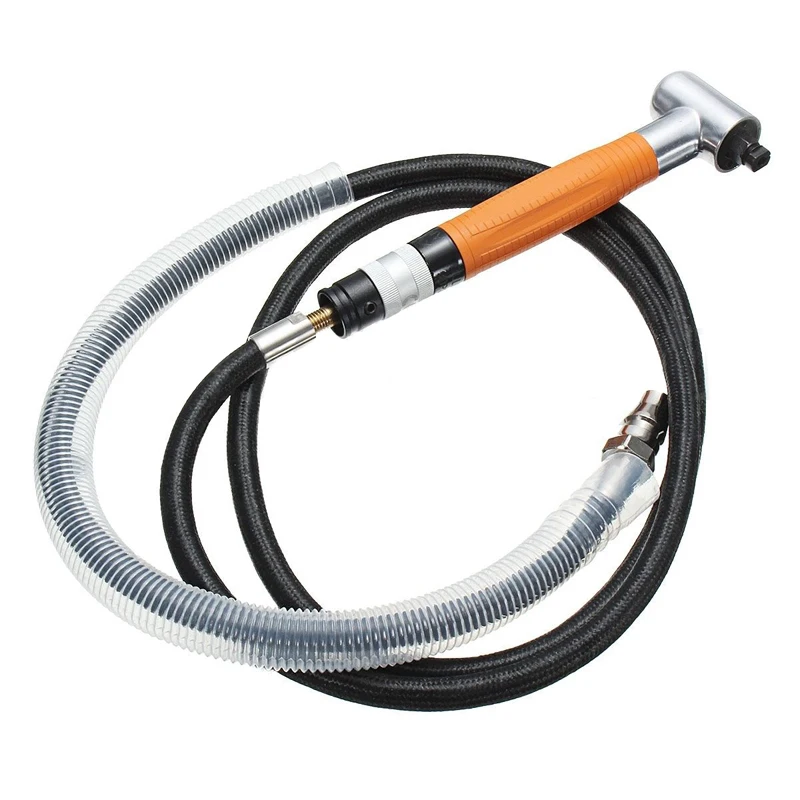 3MM 90 Degree Angle Air Die Grinder Pneumatic Micro Grinder Polisher Tool Set  Newest