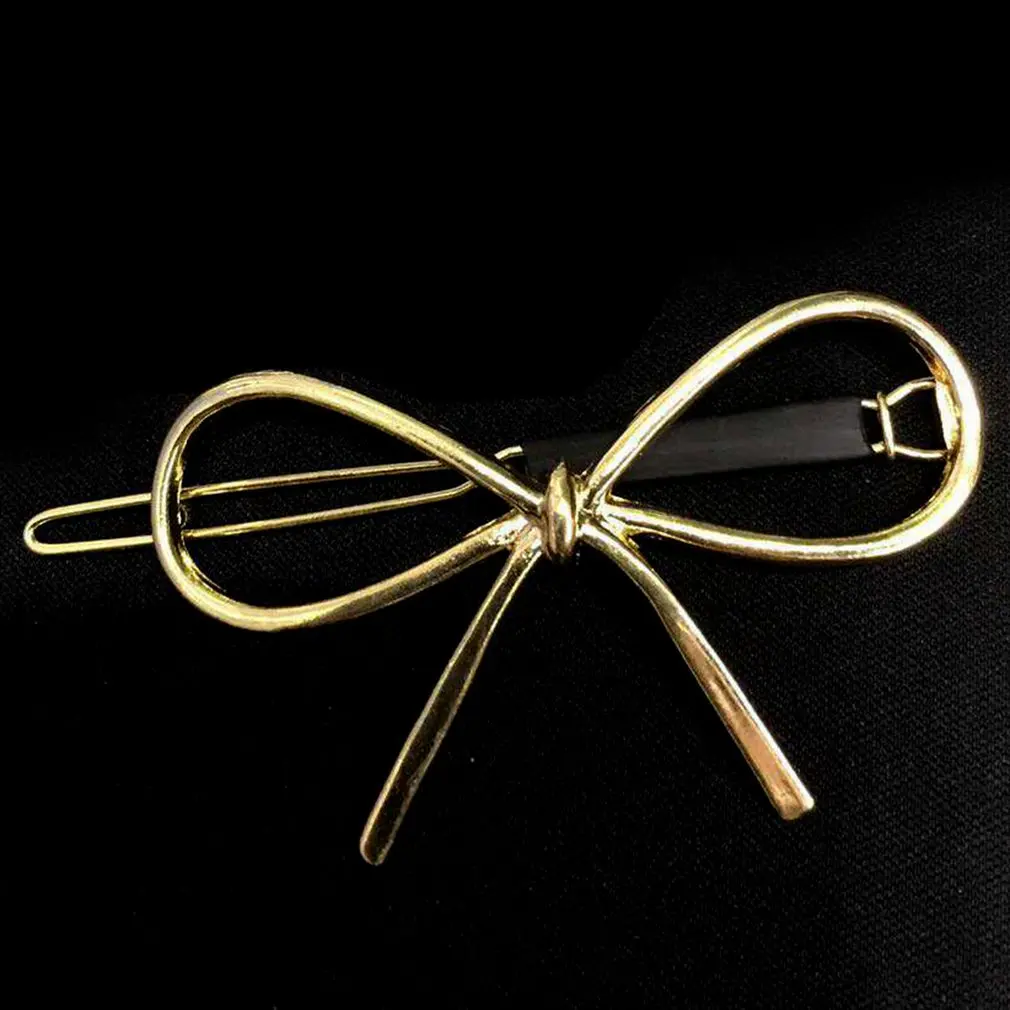 

1Pcs Women Fashion Girls Haripins Bow Tie Hair Clip Matte Cute Jewelry Hair Clips Girls Hairpins Gifts