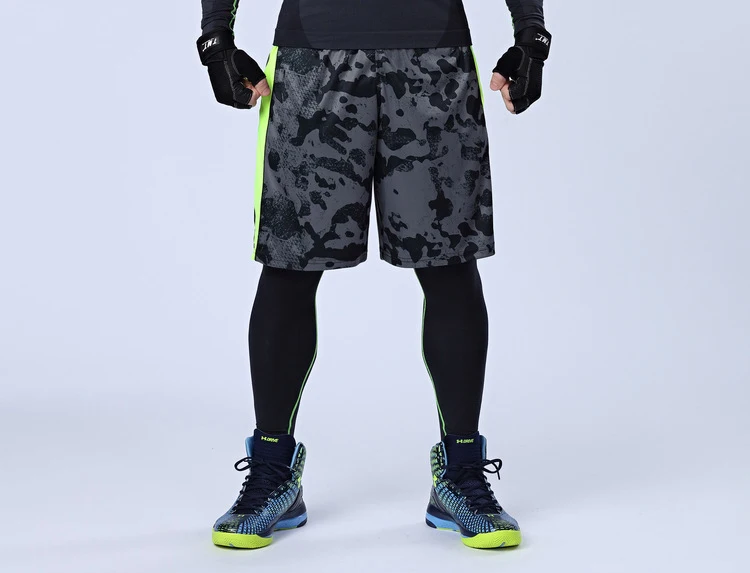 Мужские шорты для бега, свободные шорты для фитнеса - Цвет: 01