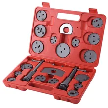 22 pçs/set Universal Caliper Vento Voltar Kit de Freio A Disco Para A Pastilha de freio Ferramenta de Reparo de Substituição Para A Maioria Dos Carros Na Garagem Com carry Case