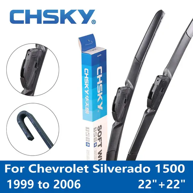 Chevy Silverado Windshield Wiper Size